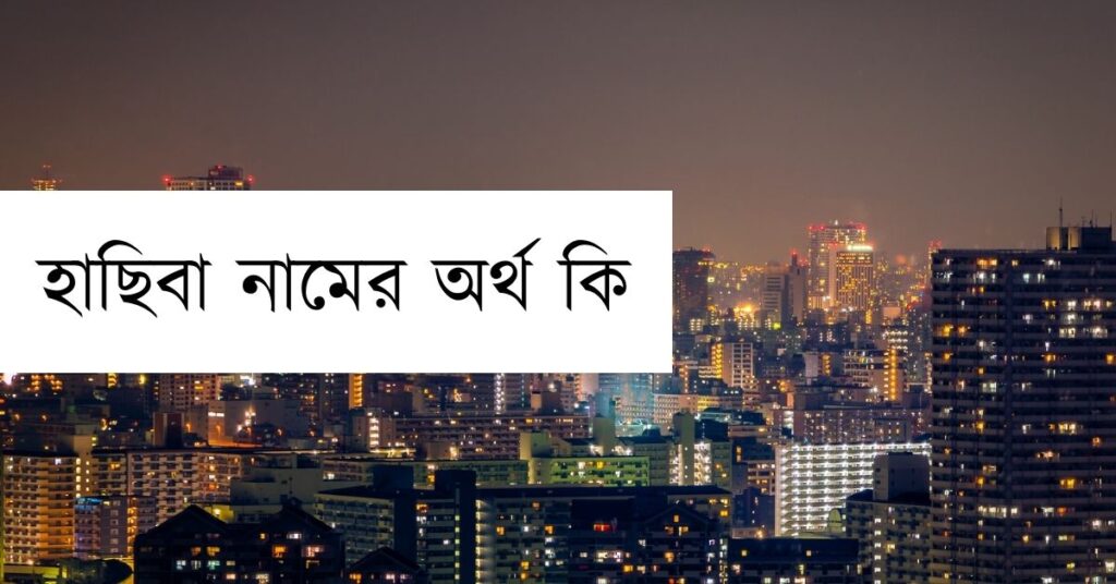 হাছিবা নামের অর্থ কি, আরবি ও আধুনিক অর্থসহ জানুন - ই বাংলা হাছিবা নামের অর্থ কি